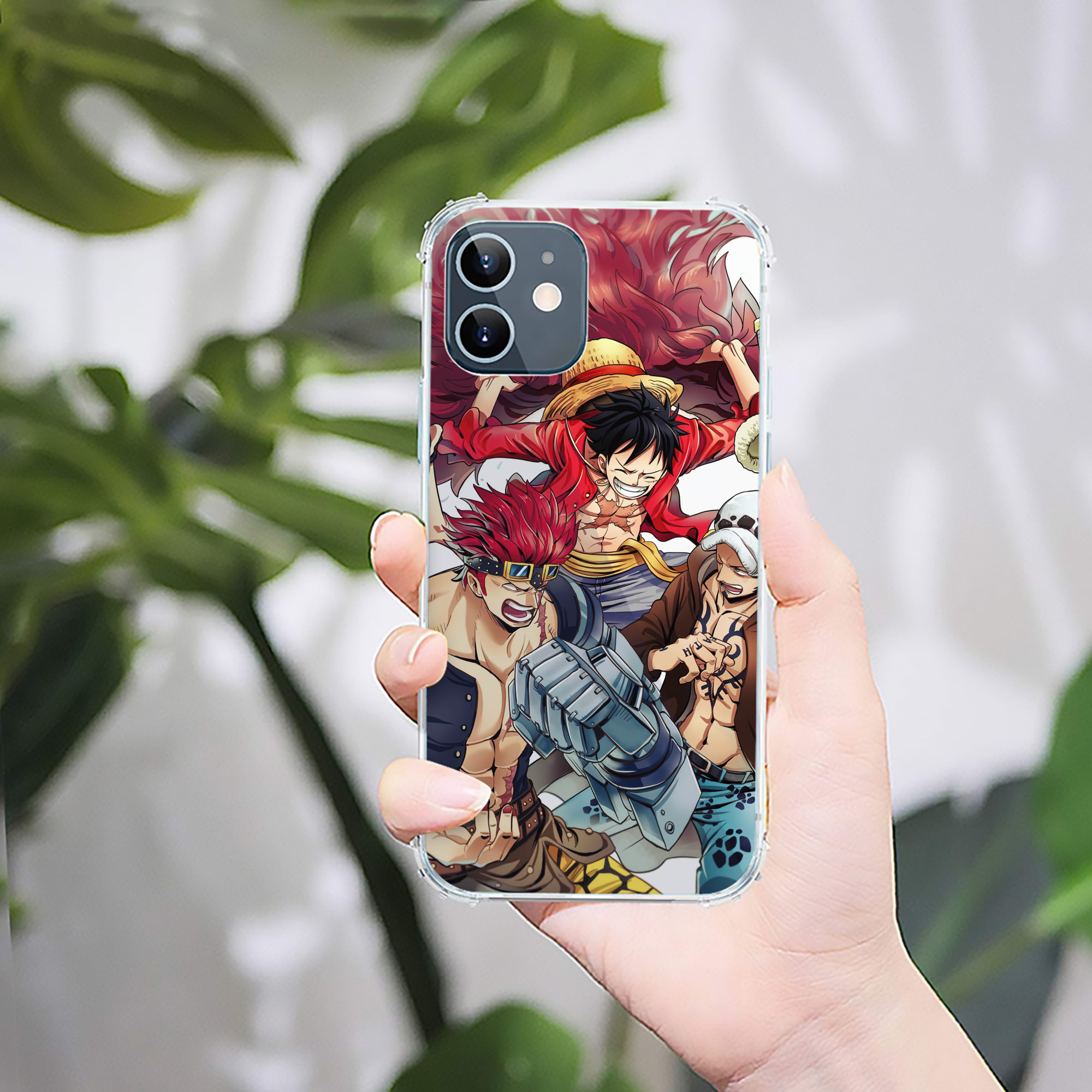 ワンピース ONE PIECE 【iPhone 12シリーズ対応】透明スマホケース（クリアソフトケース）